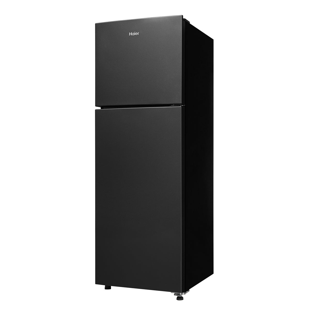 Haier 240L 1 Star Frost Free Double Door Refrigerator (GE Black, Inverter Compressor, Toughened Glass Shelves). HRF-2901EGBA-P