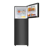 Haier 240L 1 Star Frost Free Double Door Refrigerator (GE Black, Inverter Compressor, Toughened Glass Shelves). HRF-2901EGBA-P