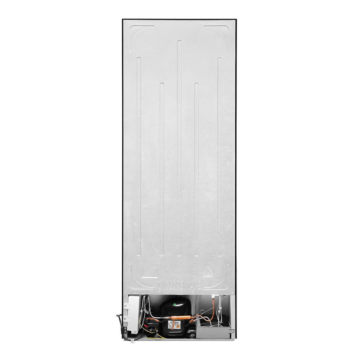 Haier 240L 1 Star Frost Free Double Door Refrigerator (GE Black, Inverter Compressor, Toughened Glass Shelves). HRF-2901EGBA-P