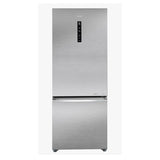 Haier 325L 2-Star Frost Free Bottom Mount Double Door Refrigerator (Nickel Steel, HRB-3752BNSA-P)
