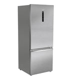 Haier 325L 2-Star Frost Free Bottom Mount Double Door Refrigerator (Nickel Steel, HRB-3752BNSA-P)