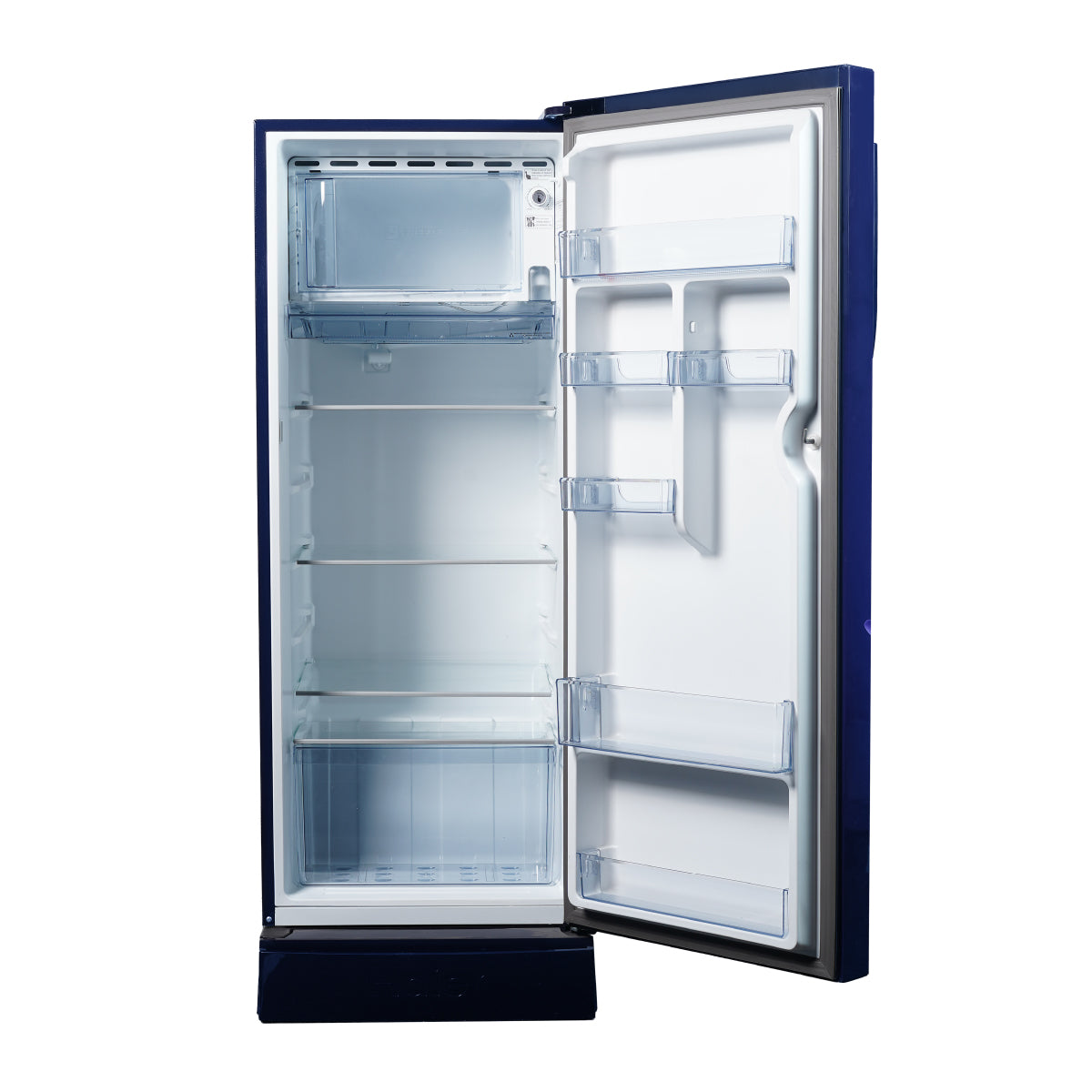 Haier 215L 3 Star Purple Xsenia Finish Direct Cool Single Door Refrigerator with Base Drawer HRD-2353PPXA-P