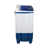 TAKAI 7.5 Kg Semi-Automatic Washing Machine with Half Glass Top, Magic Filter, Collar Scrubber, Air Dry, and No-Vibration Technology-TKI-WM-760G
