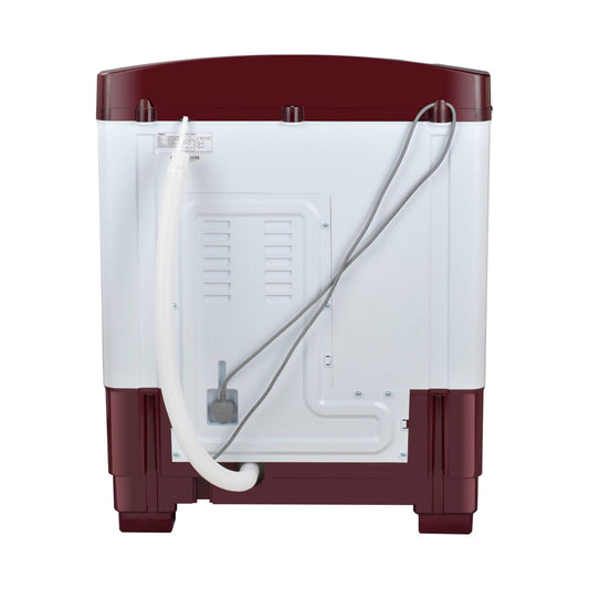 Takai 7.5 Kg Semi-Automatic Washing Machine | Full Fibre Top, Magic Filter, Collar Scrubber | Powerful 135W Motor, Single Inlet-(TKI-WM-750)