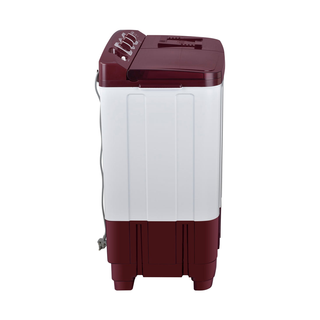 Takai 7.5 Kg Semi-Automatic Washing Machine | Full Fibre Top, Magic Filter, Collar Scrubber | Powerful 135W Motor, Single Inlet-(TKI-WM-750)