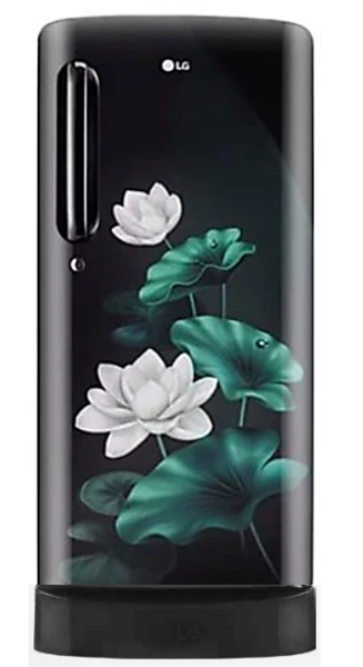 LG 185L, 5 Star, Direct Cool Single Door Refrigerator, Scarlet Charm Finish-GL-D201AELU