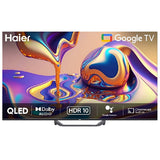 Haier 140cm (55 inch) 4K QLED Smart Google TV with Dolby Audio | Hands-Free Voice Control | HDR10 | MEMC | 2GB RAM & 32GB ROM | QLED Technology- H55S80FUX