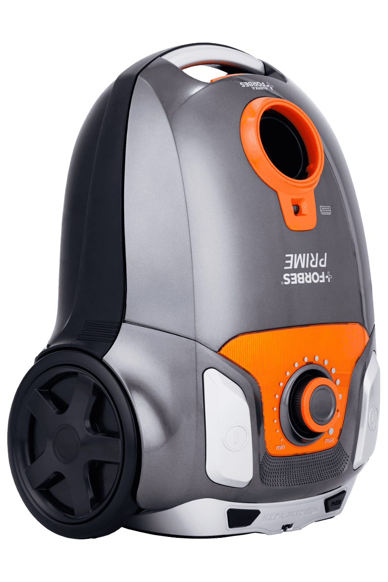 Eureka Forbes Prime Canister Vacuum Cleaner (1350W) | 23 kPa Powerful Suction | Blower Function | 2.5L Large Dust Capacity | LED Indicator | Auto Cord Winder | 5 Meter Power Cord | 5 Versatile Accessories | Orange & Black-EUR1211558