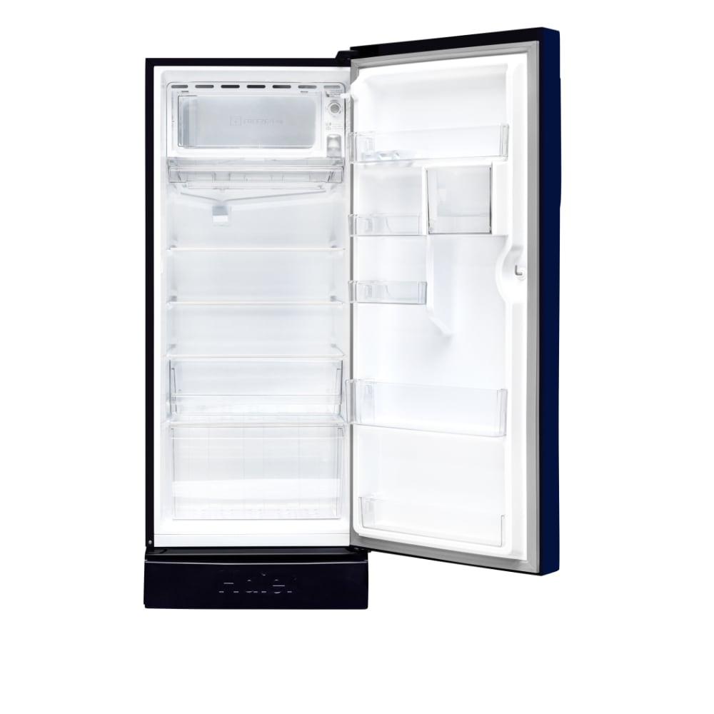 Haier 190L 5 Star Marine Blossom Single Door Refrigerator with Base Drawer, Inverter Compressor - HRD-2105PMBA