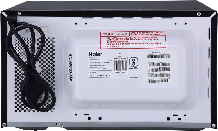 Haier 20 L Solo Microwave Oven - HIL2001MWPH (Black)