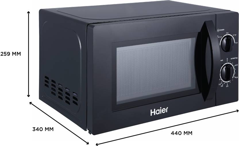 Haier 20 L Solo Microwave Oven - HIL2001MWPH (Black)