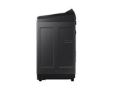 Samsung 8.0 kg 5 Star Top Load Washing Machine | Eco Bubble | Digital Inverter Motor (DIT) | PP Dual Storm Pulsator | 2nd Diamond Drum | Soft Close Tempered Glass Lid | Red LED Display | 700 rpm- (WA40F08D1C, Deep Charcoal)