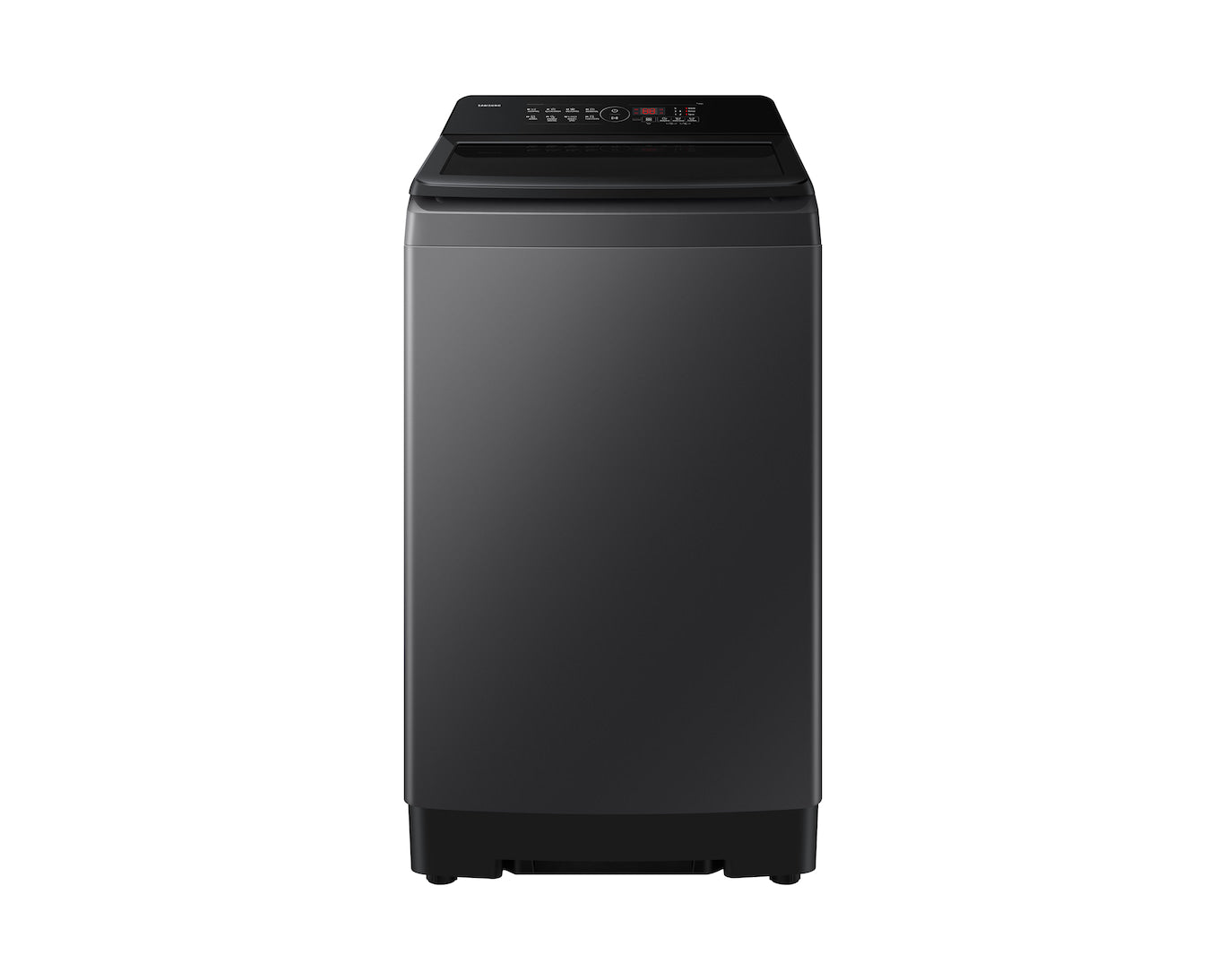 Samsung 8.0 kg 5 Star Top Load Washing Machine | Eco Bubble | Digital Inverter Motor (DIT) | PP Dual Storm Pulsator | 2nd Diamond Drum | Soft Close Tempered Glass Lid | Red LED Display | 700 rpm- (WA40F08D1C, Deep Charcoal)