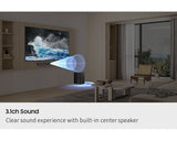 Samsung 3.1ch Soundbar with Wireless Subwoofer, Built-in Center Speaker, DolbyDigital/DTS Virtual:X, and Adaptive Sound for Cinematic Audio Experience- HW-B650F