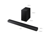 Samsung 5.1ch Soundbar with Wireless Subwoofer | Dolby 5.1ch & DTS Virtual:X | Bass Boost | Voice Enhance Mode | HDMI ARC & CEC-HW-B750F/XL