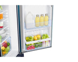 Samsung 215L 5-Star Direct Cool Single Door Refrigerator – Digital Inverter Compressor, Base Stand Drawer, Toughened Glass Shelves, Fresh Room, LED Light, Big Guards, Lock & Key-(RR23H2H359U/HL, Paradise Bloom Blue)