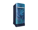 Samsung 189 L 5 Star Direct Cool Single Door Refrigerator with Horizontal Curve Design | Digital Inverter Compressor | Digi-Touch Cool Control Panel. RR21H2H259U/HL