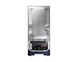 Samsung 189L 5-Star Direct Cool Single Door Refrigerator | Digital Inverter Compressor | Base Stand Drawer | Toughened Glass Shelves | New H-Bar Handle | LED Lighting | Stabilizer Free Operation | Lock & Key-(RR21H2H25BB/HL, Begonia Blue)