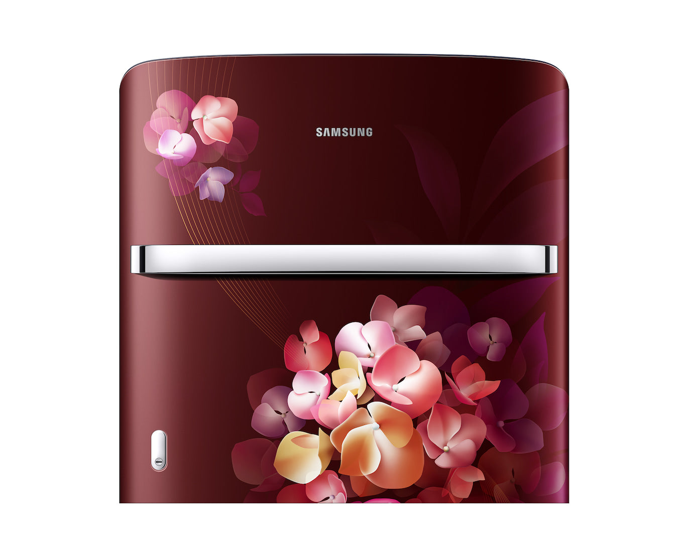 Samsung 189L 5-Star Direct Cool Single Door Refrigerator | Digital Inverter Compressor | Base Stand Drawer | Toughened Glass Shelves | New H-Bar Handle | LED Interior Lighting | Stabilizer Free Operation-(RR21H2H25HT/HL, Hydrangea Plum)