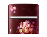 Samsung 189L 5-Star Direct Cool Single Door Refrigerator | Digital Inverter Compressor | Base Stand Drawer | Toughened Glass Shelves | New H-Bar Handle | LED Interior Lighting | Stabilizer Free Operation-(RR21H2H25HT/HL, Hydrangea Plum)