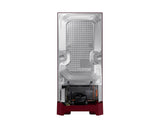 Samsung 189L 5-Star Direct Cool Single Door Refrigerator | Digital Inverter Compressor | Base Stand Drawer | Toughened Glass Shelves | New H-Bar Handle | LED Interior Lighting | Stabilizer Free Operation-(RR21H2H25HT/HL, Hydrangea Plum)