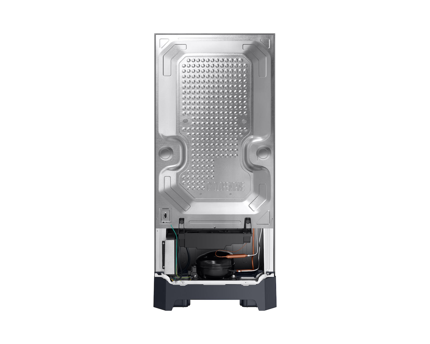 Samsung 189L 5-Star Direct Cool Single Door Refrigerator | Digital Inverter Compressor | Base Stand Drawer | Toughened Glass Shelves | New H-Bar Handle | LED Lighting | Stabilizer Free Operation-(RR21H2H25S8/HL, Elegant Inox)