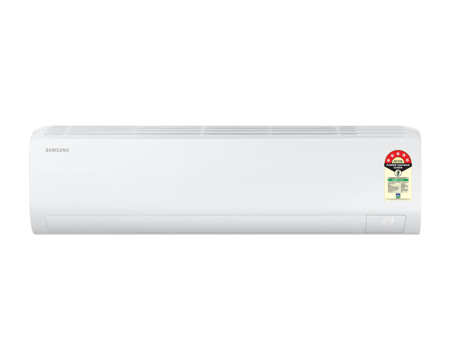 Samsung 1.5 Ton 5 Star Wi-Fi Inverter Split AC (Copper Anti-bacterial Filter, White) - AI Auto Cooling, SmartThings App Support, R32 Refrigerant, 5-Step Mode, 16208 Btu/hr Capacity, Stabilizer Free Operation-AR50H18D1ZHNNA