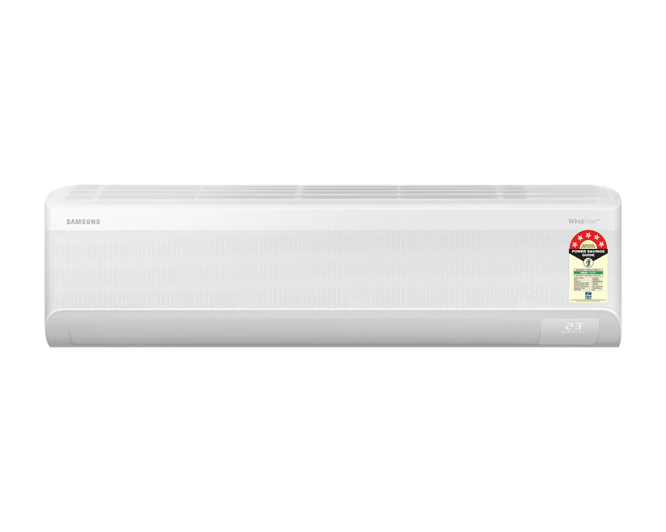 Samsung 1.5 Ton 5-Star WindFree™ Technology Inverter Split AC | PM 1.0 & Copper Anti-bacterial Filter | AI Auto Cooling | Wi-Fi Enabled SmartThings | R32 Refrigerant-(AR60H18D15WNNA)