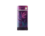 Samsung 189 L 5 Star Direct Cool Single Door Refrigerator with Horizontal Curve Design | Digital Inverter Compressor | Digi-Touch Cool Panel | Toughened Glass Shelves. (Model: RR21H2H259R/HL)