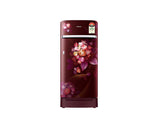 Samsung 189L 5-Star Direct Cool Single Door Refrigerator | Digital Inverter Compressor | Base Stand Drawer | Toughened Glass Shelves | New H-Bar Handle | LED Interior Lighting | Stabilizer Free Operation-(RR21H2H25HT/HL, Hydrangea Plum)