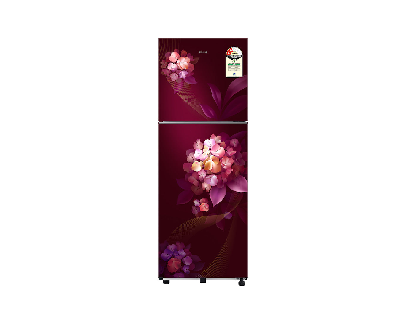 Samsung 236L 2-Star Digital Inverter Frost-Free Double Door Refrigerator with All-Around Cooling and Glass Shelves-(Hydrangea Plum, RT40H28W2HTHL)