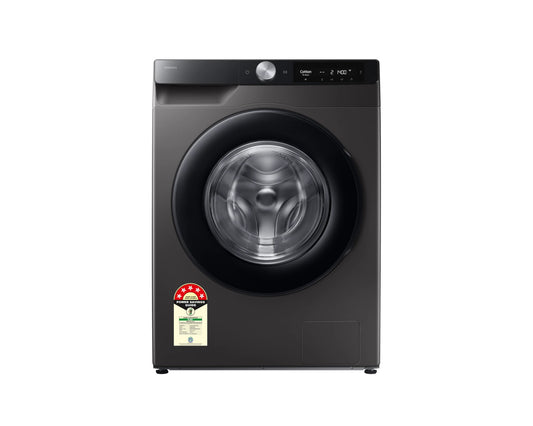 Samsung 9.0 kg 5-Star AI EcoBubble™ Inverter Washing Machine (Inox, AI Control)-WW90DG6U24AXTL