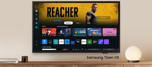 Samsung 109.22 cm (43 inch)  Full HD Smart LED TV | Hyper Real Picture Engine | PurColor Technology | HDR10+ | Tizen OS with Bixby & Google Assistant | Q-Symphony | Slim Design (Black)-UA43F5500FUXXL