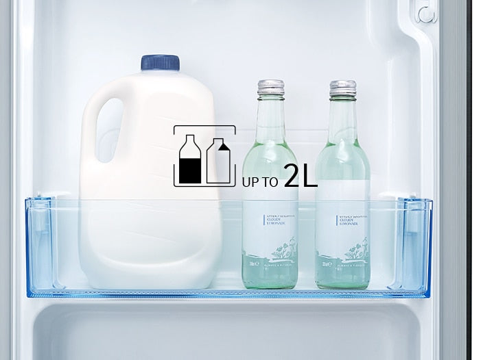 Samsung 183 L 2 Star Direct Cool Single Door Refrigerator with Stylish Grandé Design| Digital Inverter Compressor | Toughened Glass Shelves. (Model: RR20H1812HV/HL)