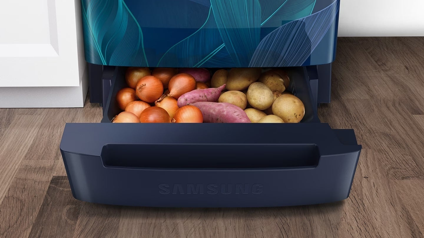 Samsung 183 L 2 Star Direct Cool Single Door Refrigerator with Stylish Grandé Design| Digital Inverter Compressor | Toughened Glass Shelves. (Model: RR20H1812HV/HL)