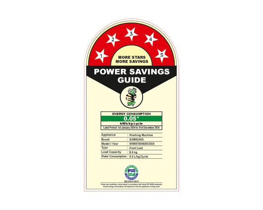 Samsung 8.0 kg Inverter Front Load Washing Machine with Eco Bubble, Hygiene Steam and Digital Inverter Technology (WW80TA046AB1TL, Black)