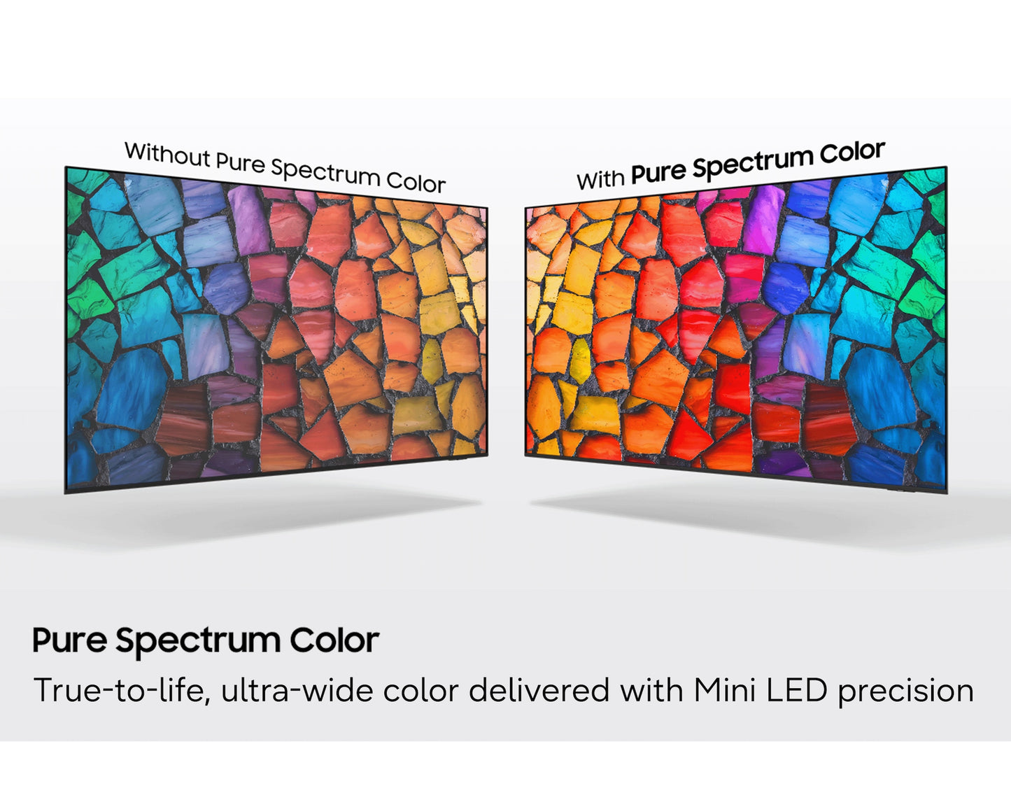 Samsung 138 cm (55") Samsung 4K Mini LED Motion Xcelerator | Color Booster | Filmmaker Mode | OTS Lite & Q-Symphony | Bixby, Alexa & Google Assistant | Apple AirPlay | Auto Game Mode (ALLM), VRR & HGiG-UA55M70HAULXL
