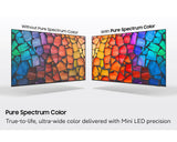 Samsung 138 cm (55") Samsung 4K Mini LED Motion Xcelerator | Color Booster | Filmmaker Mode | OTS Lite & Q-Symphony | Bixby, Alexa & Google Assistant | Apple AirPlay | Auto Game Mode (ALLM), VRR & HGiG-UA55M70HAULXL