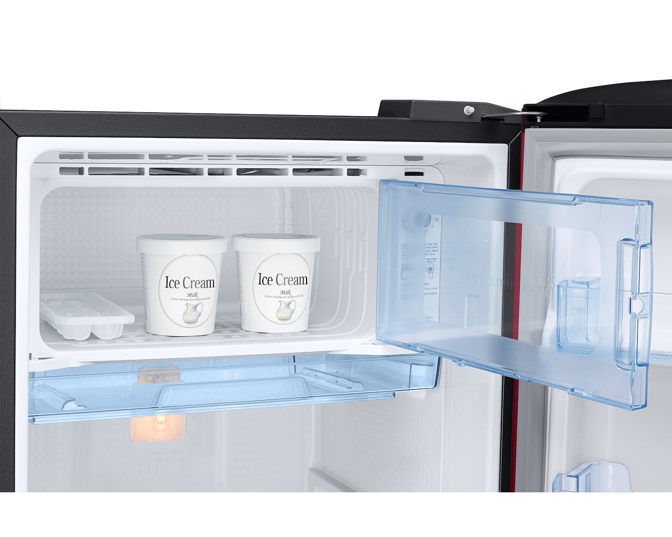 Samsung 189L 5-Star Direct Cool Single Door Refrigerator | Digital Inverter Compressor | Base Stand Drawer | Toughened Glass Shelves | New H-Bar Handle | LED Lighting | Stabilizer Free Operation | Lock & Key-(RR21H2H25BB/HL, Begonia Blue)