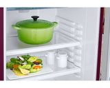 LG 224L 5-Star Direct Cool Single Door Refrigerator – Toughened Glass Shelves, Base Stand with Drawer, Stabilizer Free Operation, R-600A Refrigerant, Energy Efficient 118 kWh Annual Consumption-(GL-D2356ZARW, Red Water Lily)