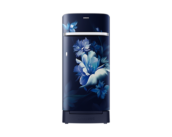 SAMSUNG 189 L Direct Cool Single Door 5 Star Refrigerator - RR21C2H25UZ/HL (Midnight Blossom Blue)