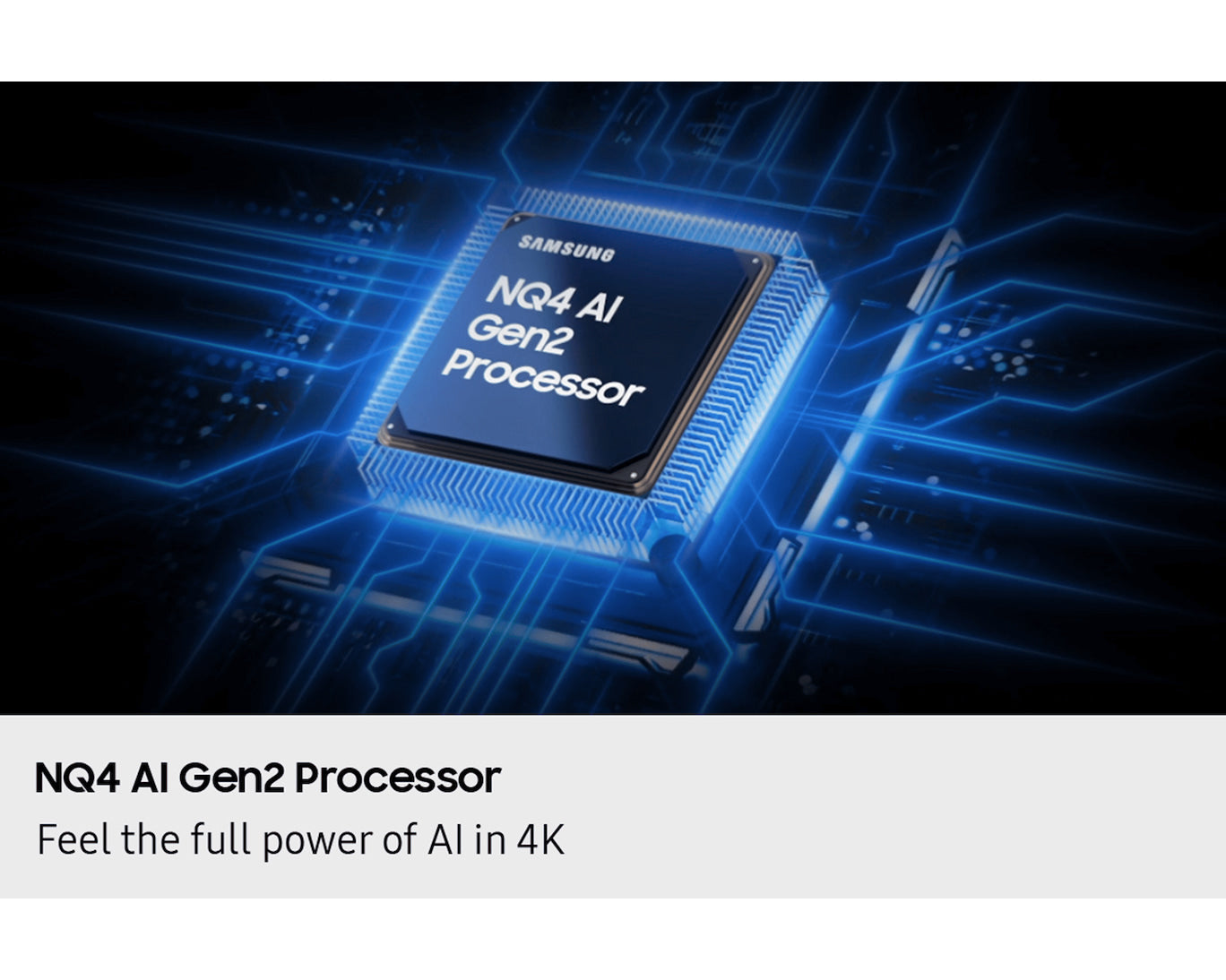 Samsung 65 inch (165.1 cm)|4K Ultra HD Neo QLED Smart TV| NQ4 AI Gen2 Processor|Neo Quantum HDR |Quantum Matrix Technology Slim|Motion Xcelerator 144Hz |OTS Lite|FreeSync Premium Pro|Generative Wallpaper-QA65QN70FAULXL