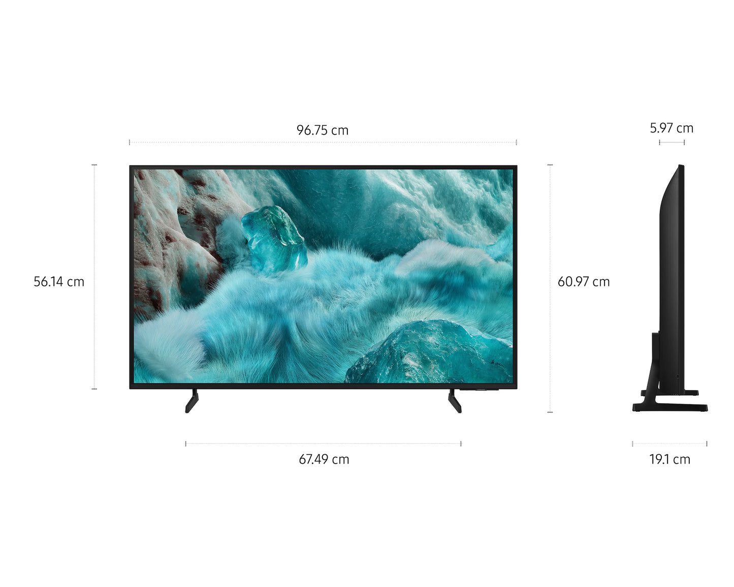 Samsung 75-inch (190.5 cm) QLED 4K Smart TV| Q4 AI Processor,Motion Xcelerator, OTS Lite Sound|4K UHD Resolution | QLED Display | Q4 AI Processor | Quantum HDR | Motion Xcelerator | OTS Lite Sound | Gaming Hub | SmartThings Hub |Alexa-QA75Q7FAAUXXL