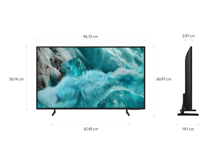 Samsung 75-inch (190.5 cm) QLED 4K Smart TV| Q4 AI Processor,Motion Xcelerator, OTS Lite Sound|4K UHD Resolution | QLED Display | Q4 AI Processor | Quantum HDR | Motion Xcelerator | OTS Lite Sound | Gaming Hub | SmartThings Hub |Alexa-QA75Q7FAAUXXL