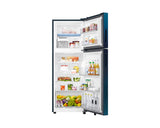 Samsung 236L 2-Star Double Door Refrigerator with 2-in-1 Smart Conversion, Digital Inverter Compressor & All Around Cooling - Paradise Bloom Blue (RT40H28U2PBHL)