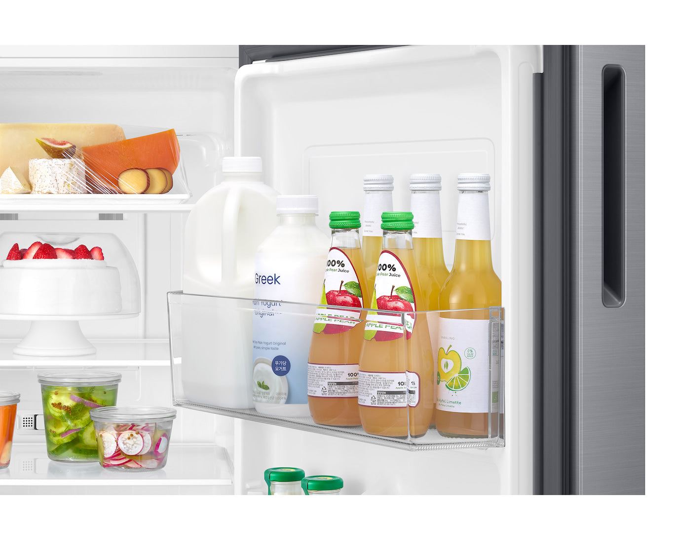 Samsung 236L 2-Star Digital Inverter Frost-Free Double Door Refrigerator with All-Around Cooling and Smart Conversion 2-in-1-(Elegant Inox, RT40H28U2PHL)