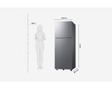 Samsung 236L 2-Star Digital Inverter Frost-Free Double Door Refrigerator with All-Around Cooling and Smart Conversion 2-in-1-(Elegant Inox, RT40H28U2PHL)