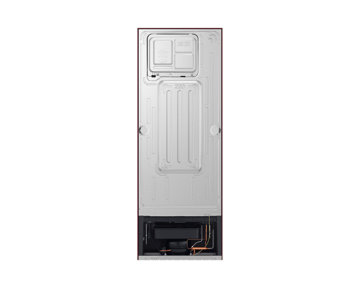 Samsung 236L 2-Star Digital Inverter Frost-Free Double Door Refrigerator with All-Around Cooling and Glass Shelves-(Hydrangea Plum, RT40H28W2HTHL)
