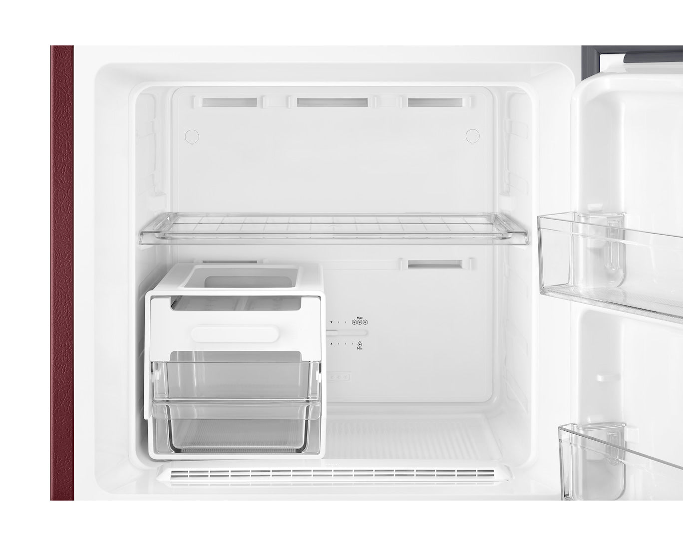 Samsung 236L 2-Star Digital Inverter Frost-Free Double Door Refrigerator with All-Around Cooling and Glass Shelves-(Hydrangea Plum, RT40H28W2HTHL)