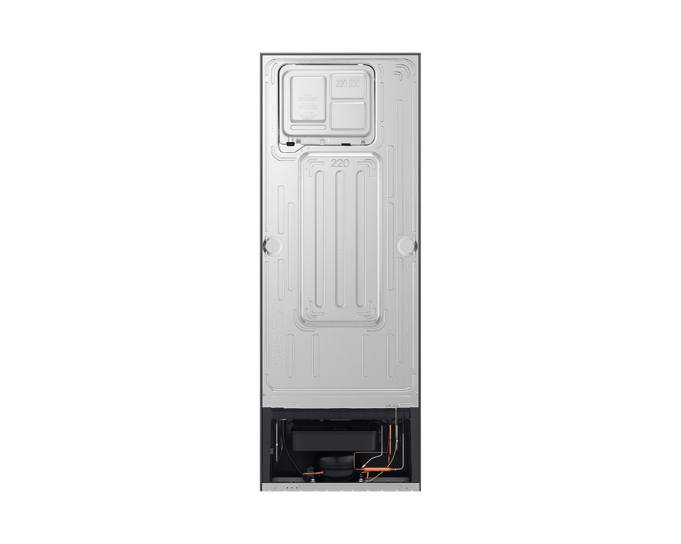 Samsung 236L 2-Star Digital Inverter Frost-Free Double Door Refrigerator with All-Around Cooling and Toughened Glass Shelves-(Elegant Inox, RT40H28W2PNL)